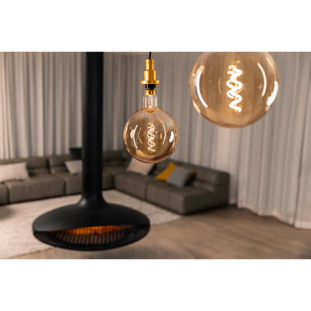 Lampa LED Vintage 1906 GOLD 200 dim 4,8W/822 szkło przezroczyste E27