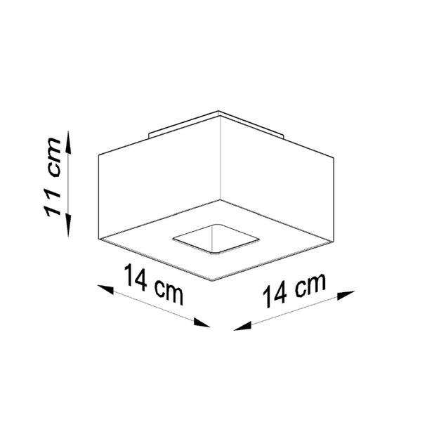 Sollux Plafon MONO 1 biały SL.0066