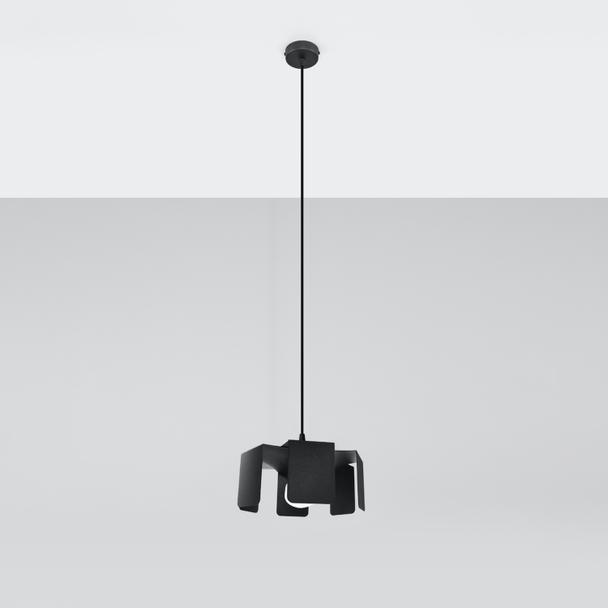 Sollux Lampa wisząca TULIP czarny SL.0667