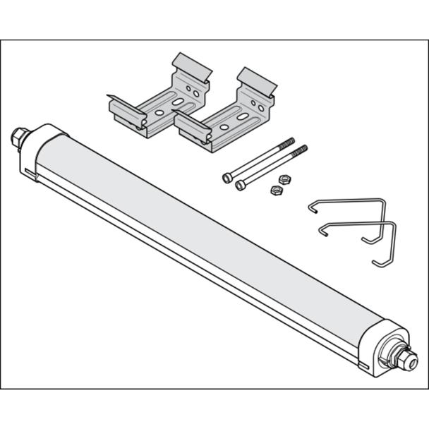 Oprawa DAMP PROOF COMP TH 1200 V 33W 865 IP66 PS
