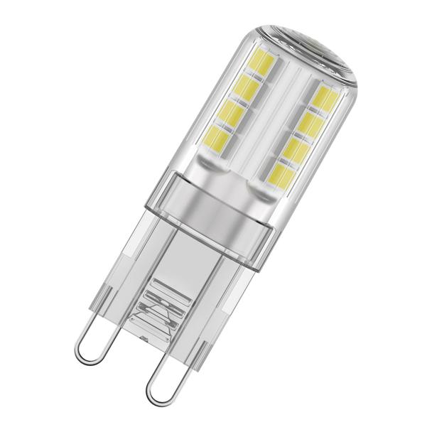Żarówka LED x3 Kapsułka G9 2.6W = 30W 320lm 2700K Ciepła 300° BASE Osram
