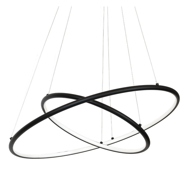 lampa wisząca LED Orion Black 53W 3710lm 3000K ML508 Milagro