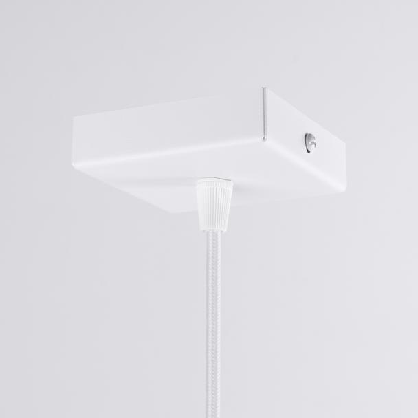 Lampa wisząca PRYSM 1 biała