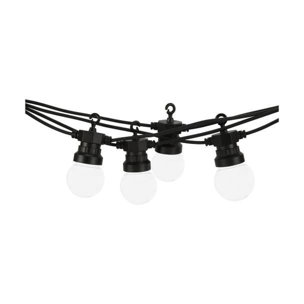 Lampa dekoracyjna girlanda LED TARGET LED 6W czarny neutralna biel 04505 IDEUS
