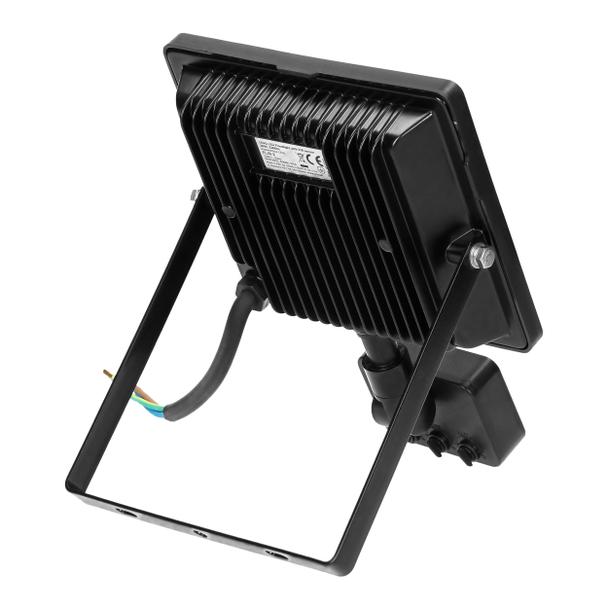 ALLED 30W Naświetlacz LED z PIR, 2400lm, IP44, 4000K, Alu+szkło FL/R-2 ORNO