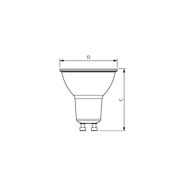 Żarówka LED CorePro spot 550lm GU10 840 4000K barwa neutralna 120st 9,29003E+11 PHILIPS