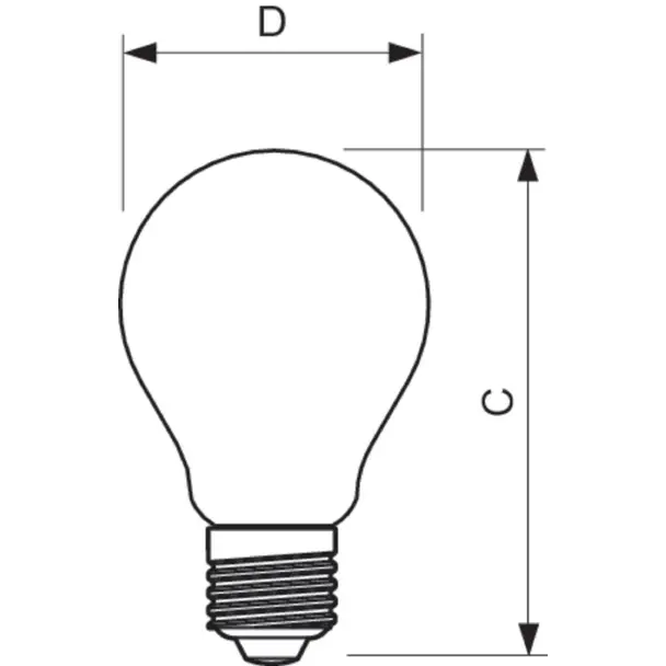 Żarówka LED 7W=60W 806lm 2700K barwa ciepła kulka 7-60W E27 WW A60 Szkło przezroczyste 9,29001E+11 PHILIPS