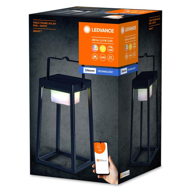 Oprawa SMART OUTD BT TABLE FRAME SOLRGBW  LEDV