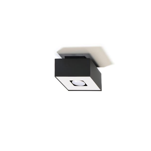 Sollux Plafon MONO 1 czarny SL.0070