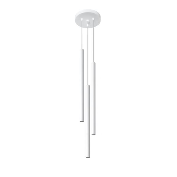 Sollux Lampa wisząca PASTELO 3P biała SL.0467