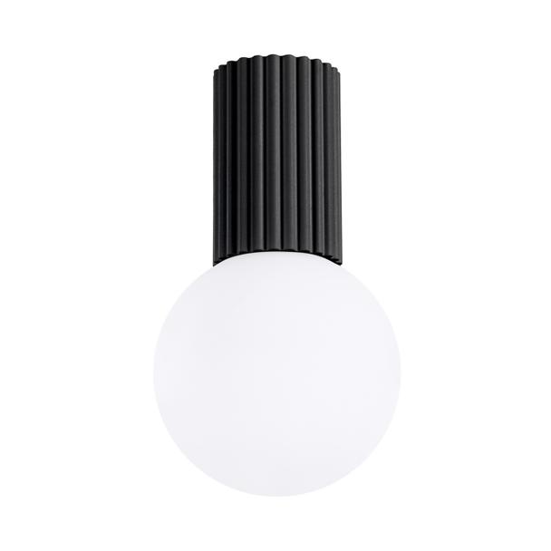 Plafon HALO czarny IP44