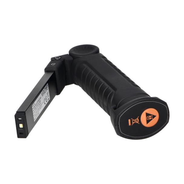 Latarka warsztatowa LED COB 2W, 200lm, 1200 mAh, składana WL-12 ORNO