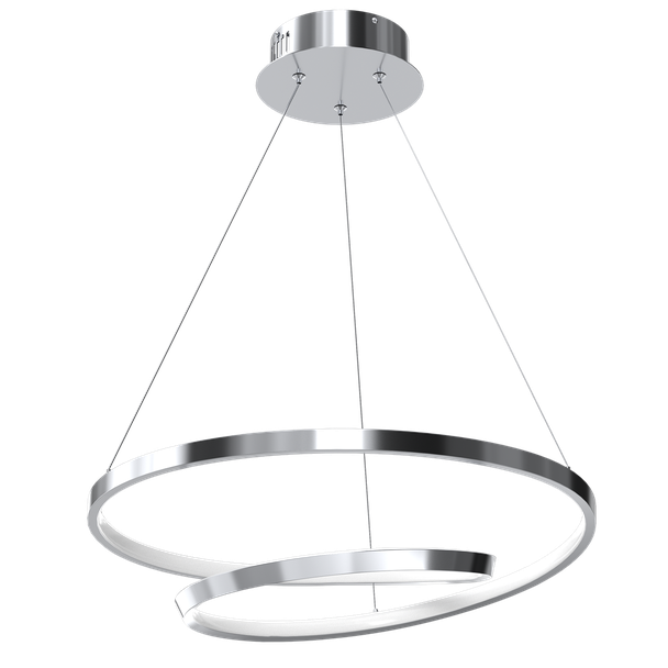 Lampa wisząca LUCERO chrom 48W LED MILAGRO ML7949 Milagro