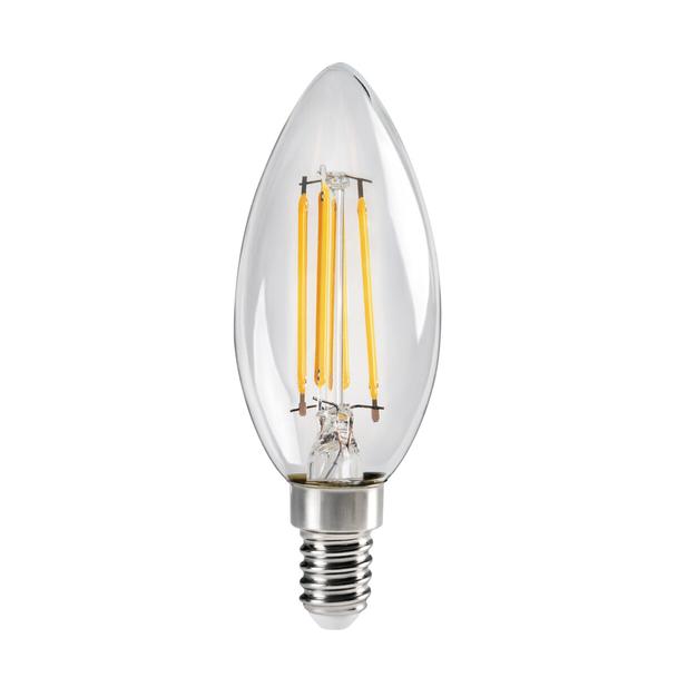Żarówka XLED LED świeczka E14 4,5W 470lm 2700K barwa ciepła 230V 29618 KANLUX