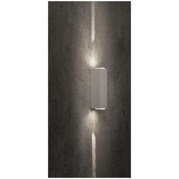 Nowodvorski kinkiet zewnętrzny LED Lens 2x2W 40lm 3000K czarny 9112