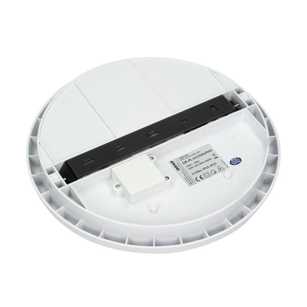 CERS LED 16W, plafon oświetleniowy, 1300lm, IP65, 4000K, poliwęglan mleczny, biały AD-PL-6113WLPM4 ORNO