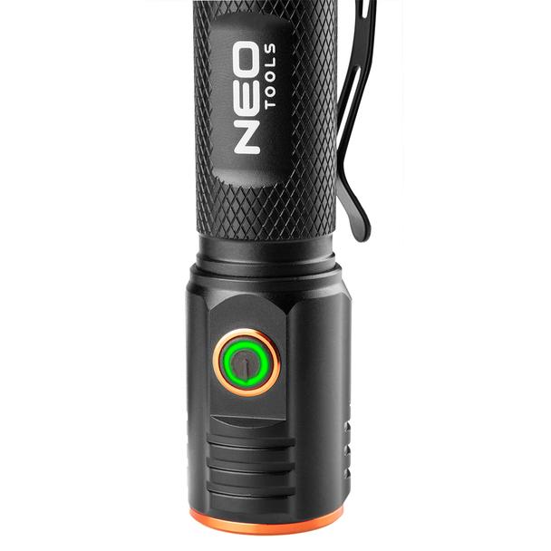 Latarka akumulatorowa USB C 2000 lm CHN LED NEO GTX 99-067 GTX Poland