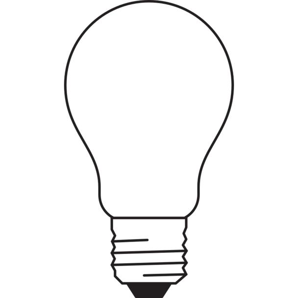 Lampa LED Classic A100 energooszczędna plastik 7,2W 830 E27 LEDVANCE