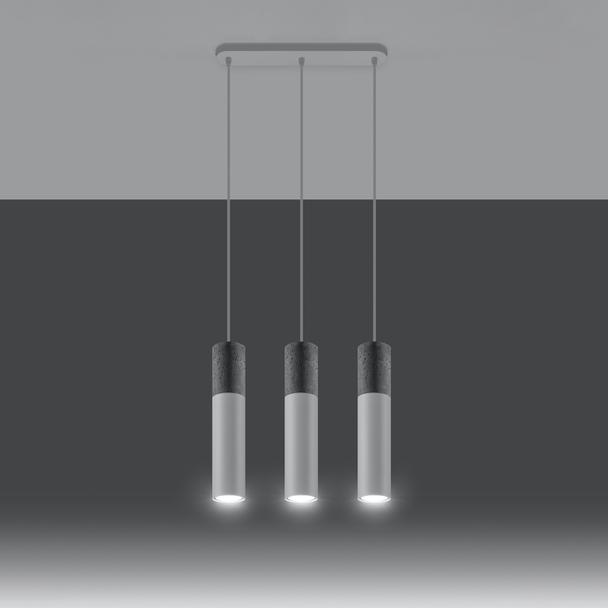 Sollux Lampa wisząca BORGIO 3L biały SL.0649