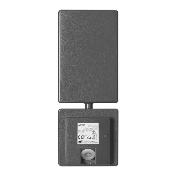 Oprawa ogrodowa z czujnikiem ruchu PIR ENID LED 10W 800lm IP65 4000K szary AD-OP-6605GLPMR4 ORNO