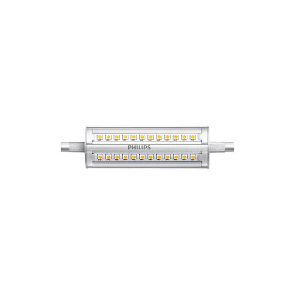 Halogen LED R7S 14W=100W 1600lm / ściemnialna 3000K barwa ciepła R7S 118mm 14-100W 830 D Liniowe LED R7S 9,29001E+11 PHILIPS