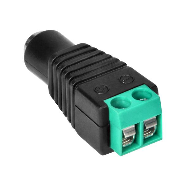 Gniazdo DC 5.5/2.1 ze złączem do szybkiego montażu taśm LED mono AD-TL-6499/G-Z ORNO