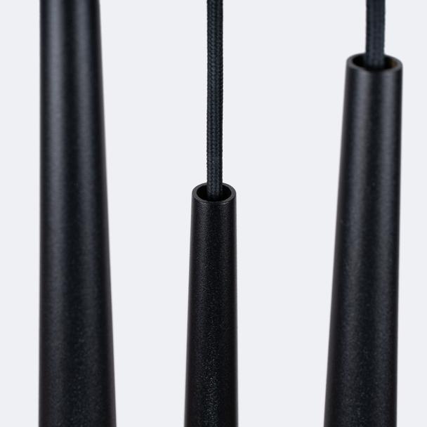 Sollux Lampa wisząca BLISS 3P czarna SL.1463