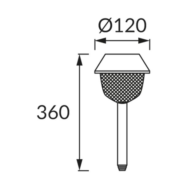 TULIP LED 36 0,06W 6500K 03829 IDEUS