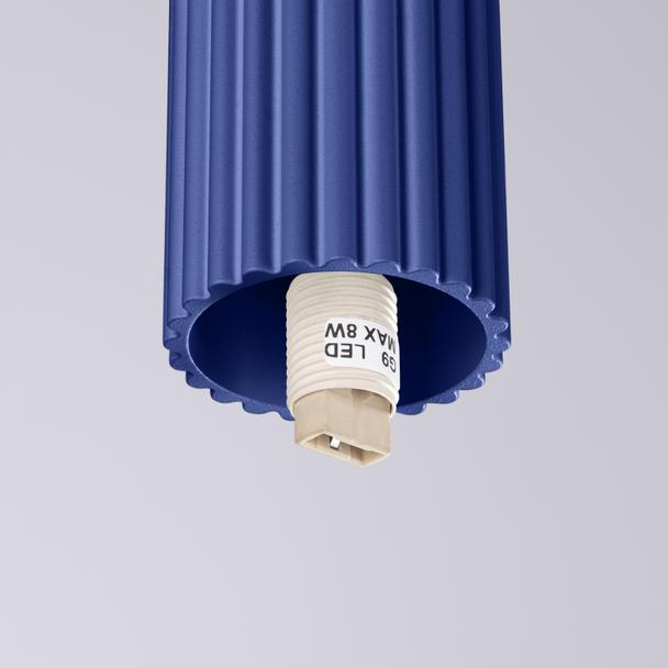 Plafon HALO ultramaryna IP44