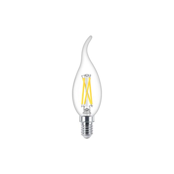 Żarówka LED świeczka 2,5W=25W 340lm 2700K 2,5-25W E14 BA35 5 lat gw. 9,29003E+11 PHILIPS