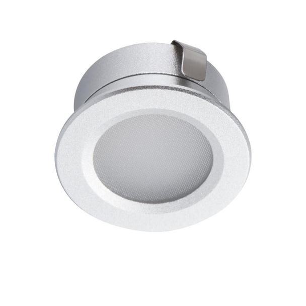 IMBER LED WW Oczko akcentowe IMBER LED WW 12 DC barwa 3000K 40Lm IP65 okrągły kolor aluminium 23522 KANLUX
