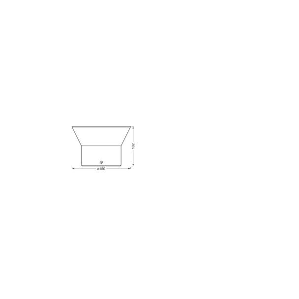 Oprawa SMART OUTD WIFI ECLIPSE WALL RGBW