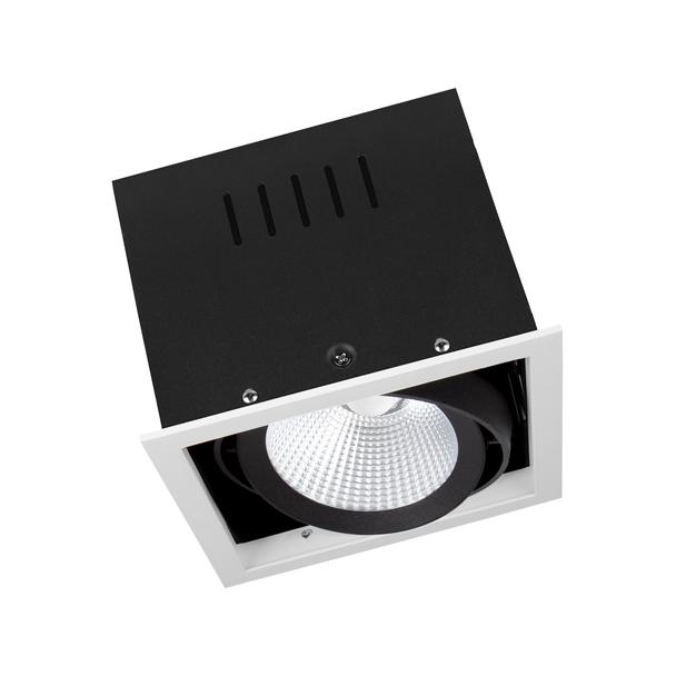 Oprawa SPOT MULTI 1x30W 3000K FL WT BK