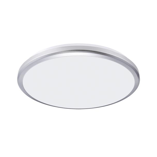 Ideus plafon zewnętrzny LED Planar 24W 2640lm 4000K srebrny O31,5cm IP54 03840 IDEUS