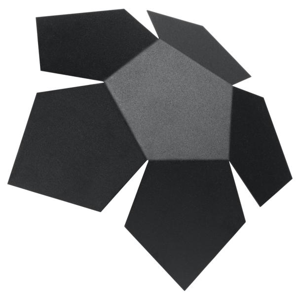 Sollux Kinkiet PENTA czarny SL.0423