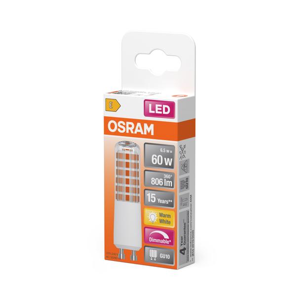 Lampa LED SPECIAL T SLIM CL 60 dim 7W 827 GU10