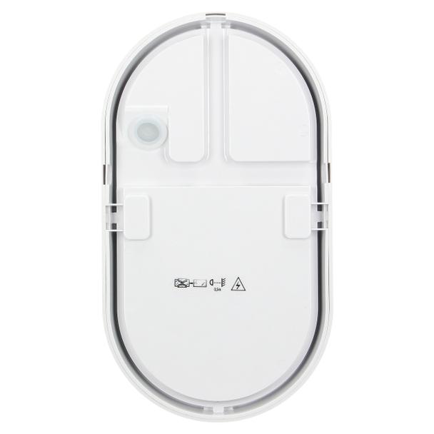 NEFRYT LED 10W, oprawa ogrodowa, 800lm, IP54, 4000K, biała AD-OP-6110WLPM4 ORNO