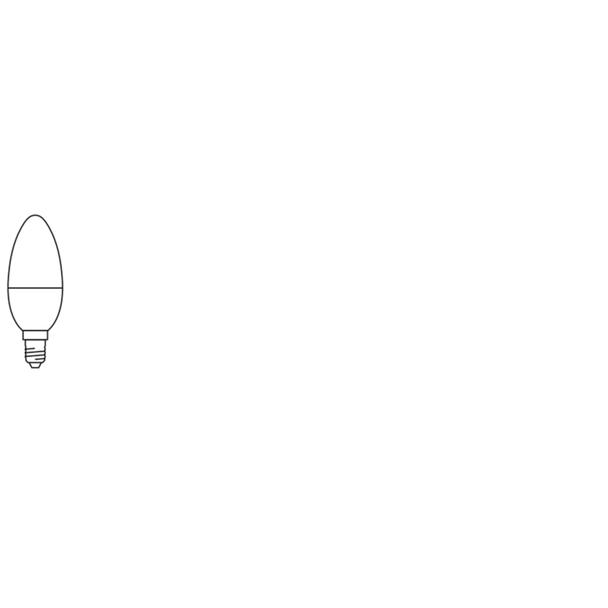 Lampa LED SMARTWIFI B40 4,9W 230V RGBWFRE144X1 LEDV