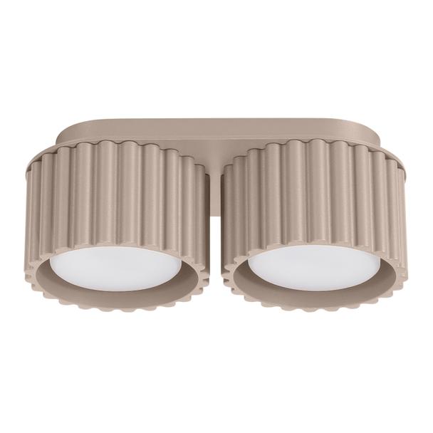 SOLLUX Plafon AURA 2 taupe Gx53 ; SL.1818
