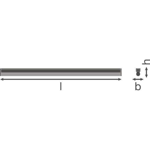 Oprawa liniowa LINEAR COMPACT HIGH OUTPUT 600 10W 3000K