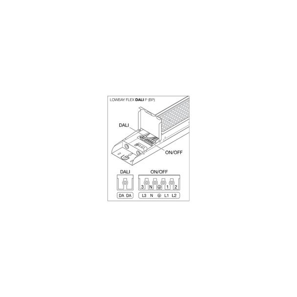 Oprawa LOW BAY FLEX 1500 DALI P 105W 840 N