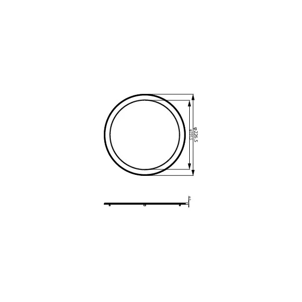 Akcesorium Ledinaire DN065B G4 Trim Accessory D200 BK 5 lat gw. 9,29003E+11 PHILIPS