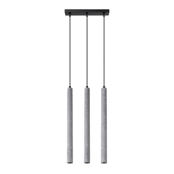 Sollux Lampa wisząca PASTELO 3L beton SL.1272
