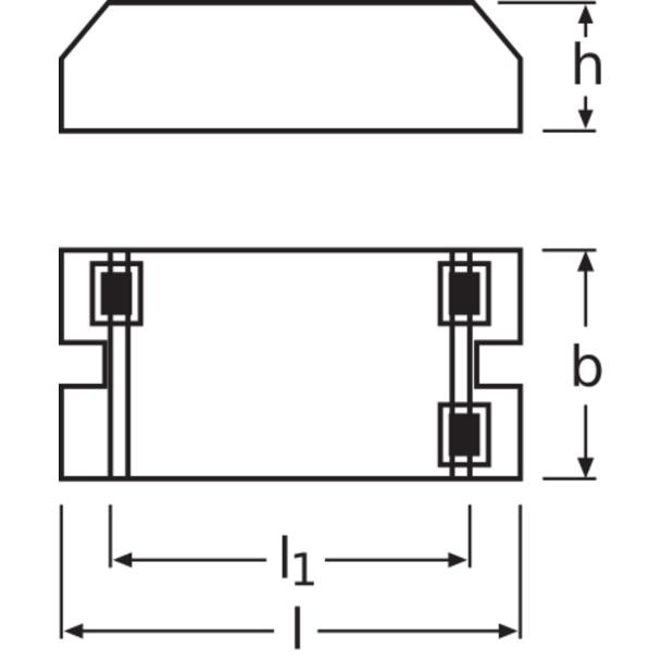 Statecznik elektroniczny Quicktronic Economic 2x5-11 220-240 S