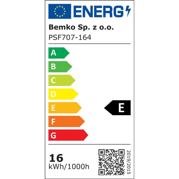 PLAFONIERA LED DIANA 16W 4000K 1300LM IP66 C36-PSF707-164 BEMKO