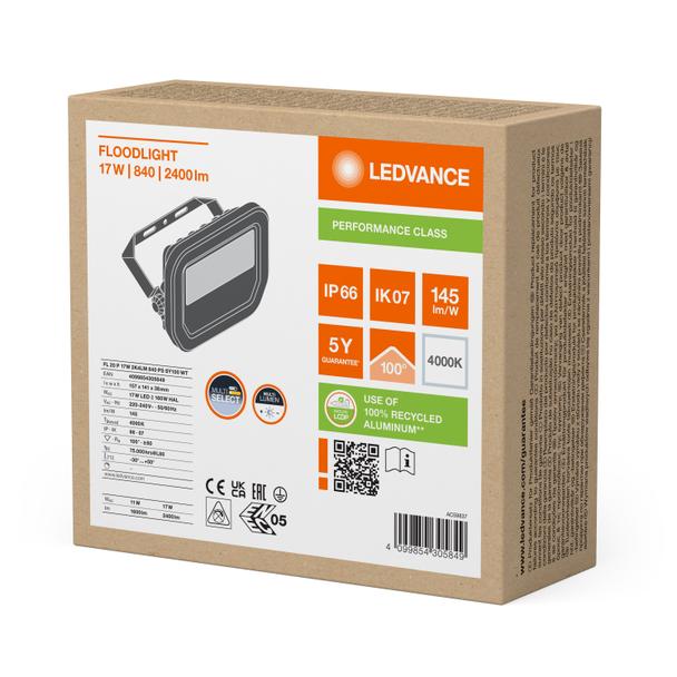 Naświetlacz LED FLOODLIGHT PFM G4 11W/17W 133m/W 4000K biały LEDVANCE