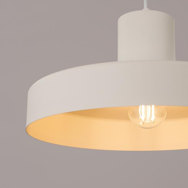 Sollux Lampa wisząca BILO beżowa