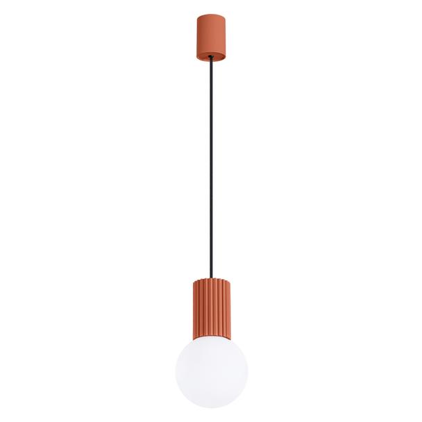 Lampa wisząca HALO 1 ochra czerwona