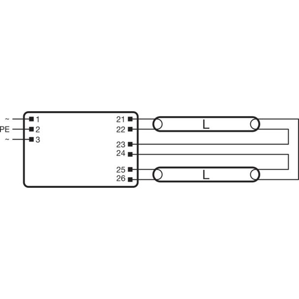 Statecznik elektroniczny Quicktronic FIT5 2x49 220-240