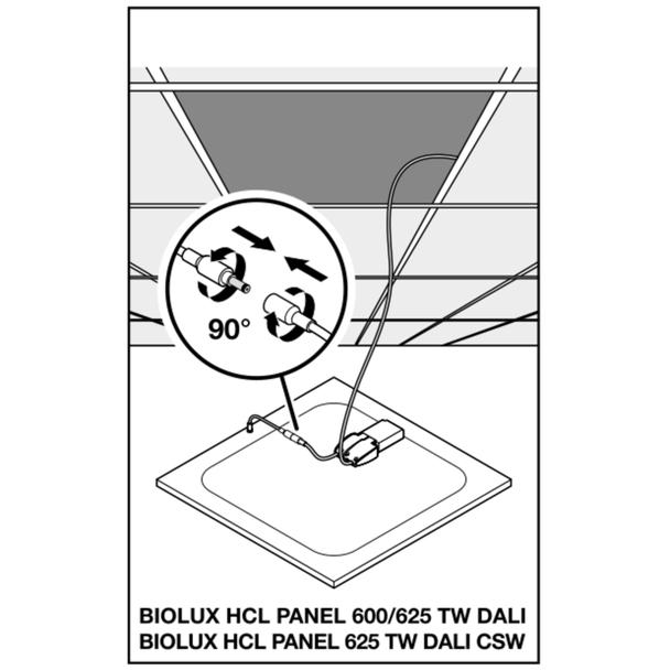 Oprawa BIOLUX HCL PANEL 600 S 41W TW DALI